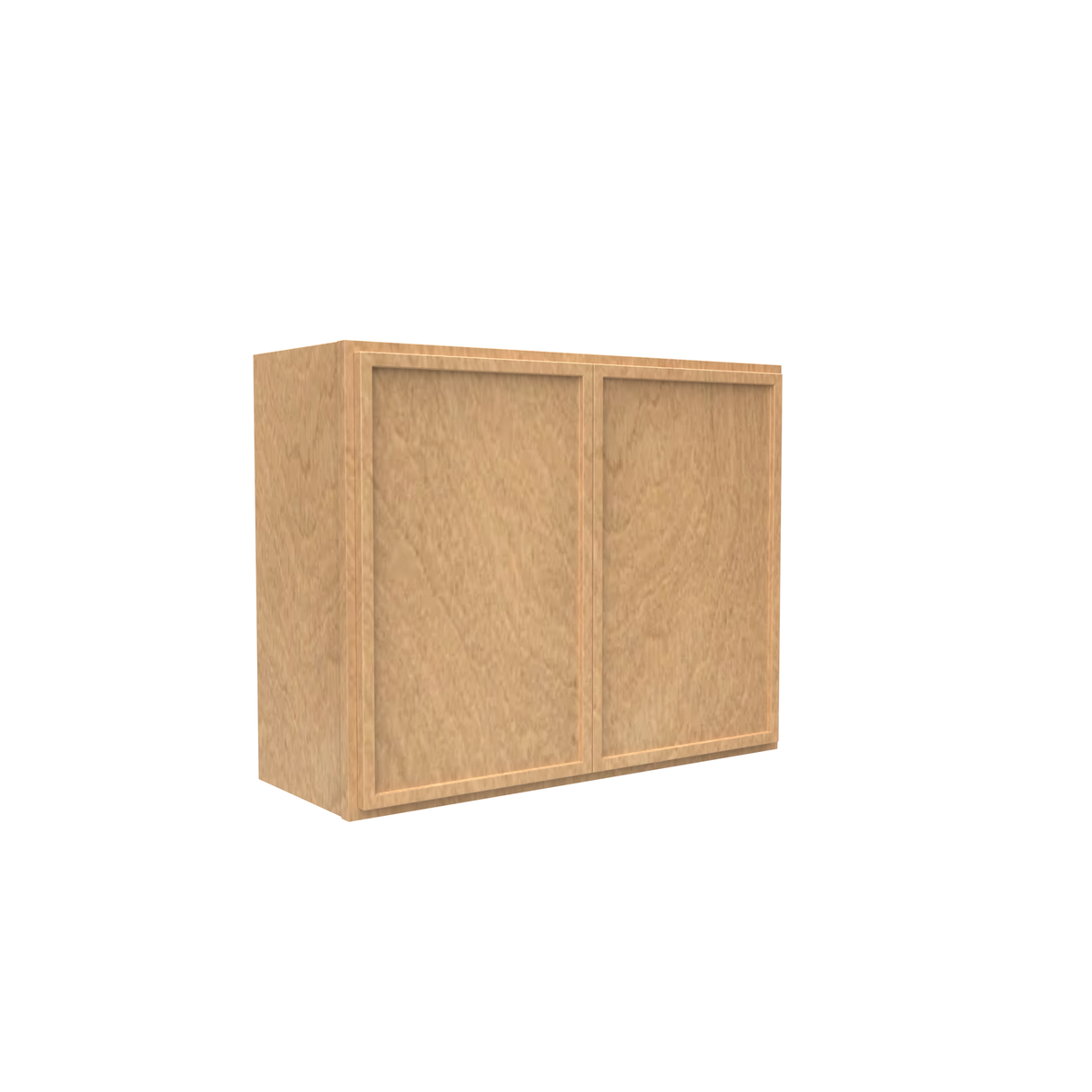 Slim Shaker Karamel - 30 Inch Height Double Door Wall Cabinet - 30" Width x 24" Height x 12" Depth