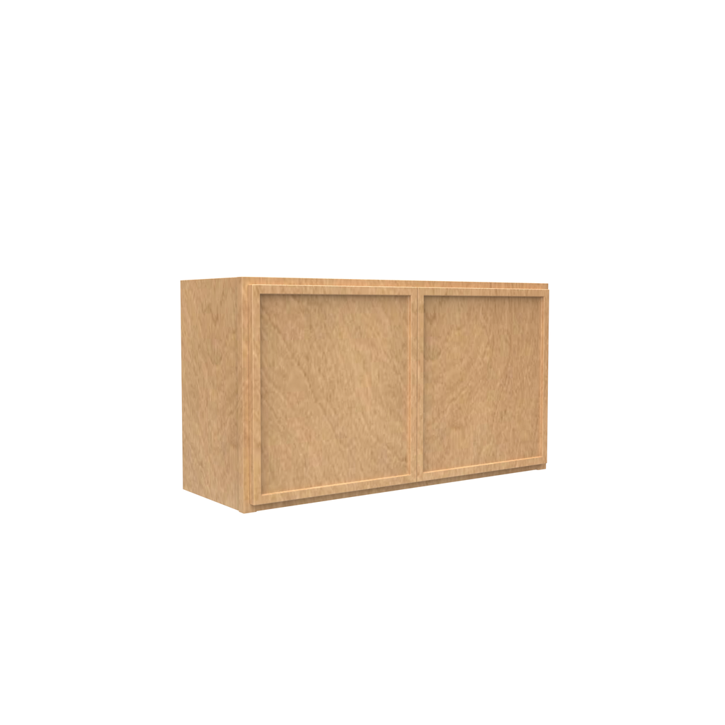 Slim Shaker Karamel - 33 Inch Height Double Door Wall Cabinet - 33