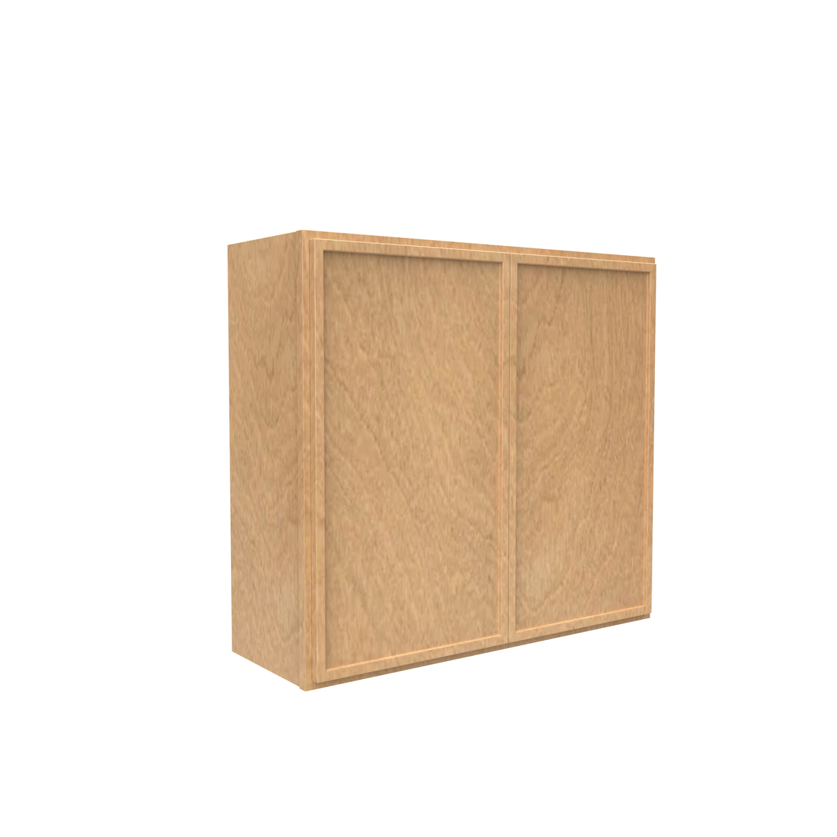 Slim Shaker Karamel - 33 Inch Height Double Door Wall Cabinet - 33" Width x 30" Height x 12" Depth