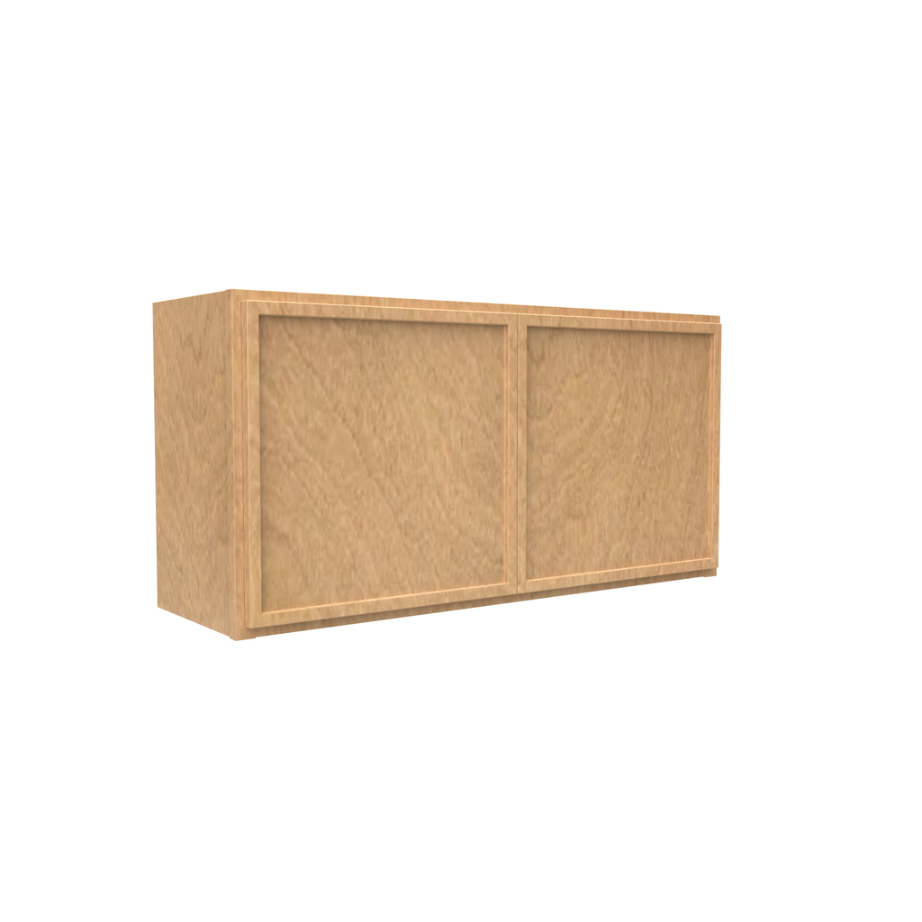 Slim Shaker Karamel - 36 Inch Height Double Door Wall Cabinet - 36