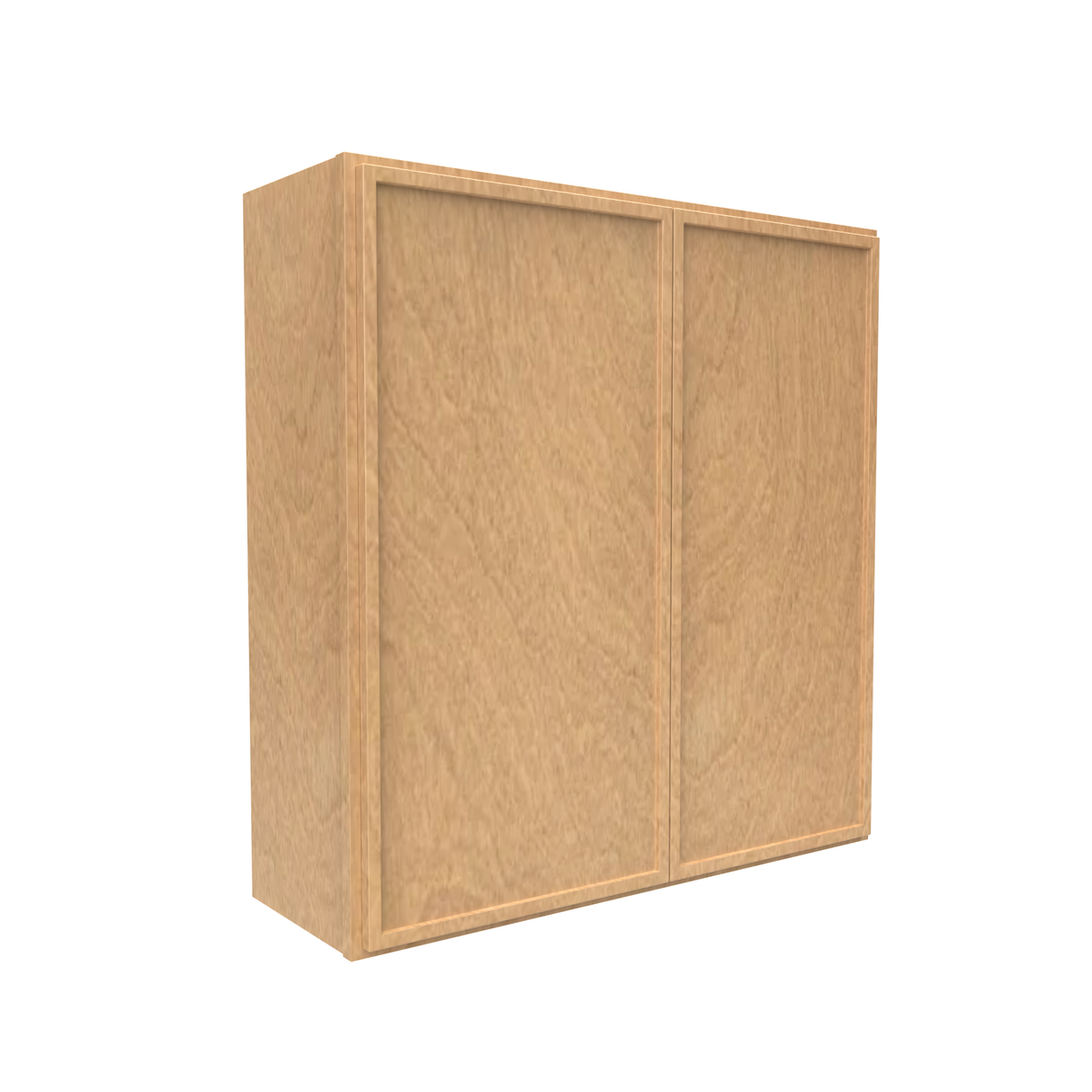 Slim Shaker Karamel - 36 Inch Height Double Door Wall Cabinet - 36" Width x 36" Height x 12" Depth