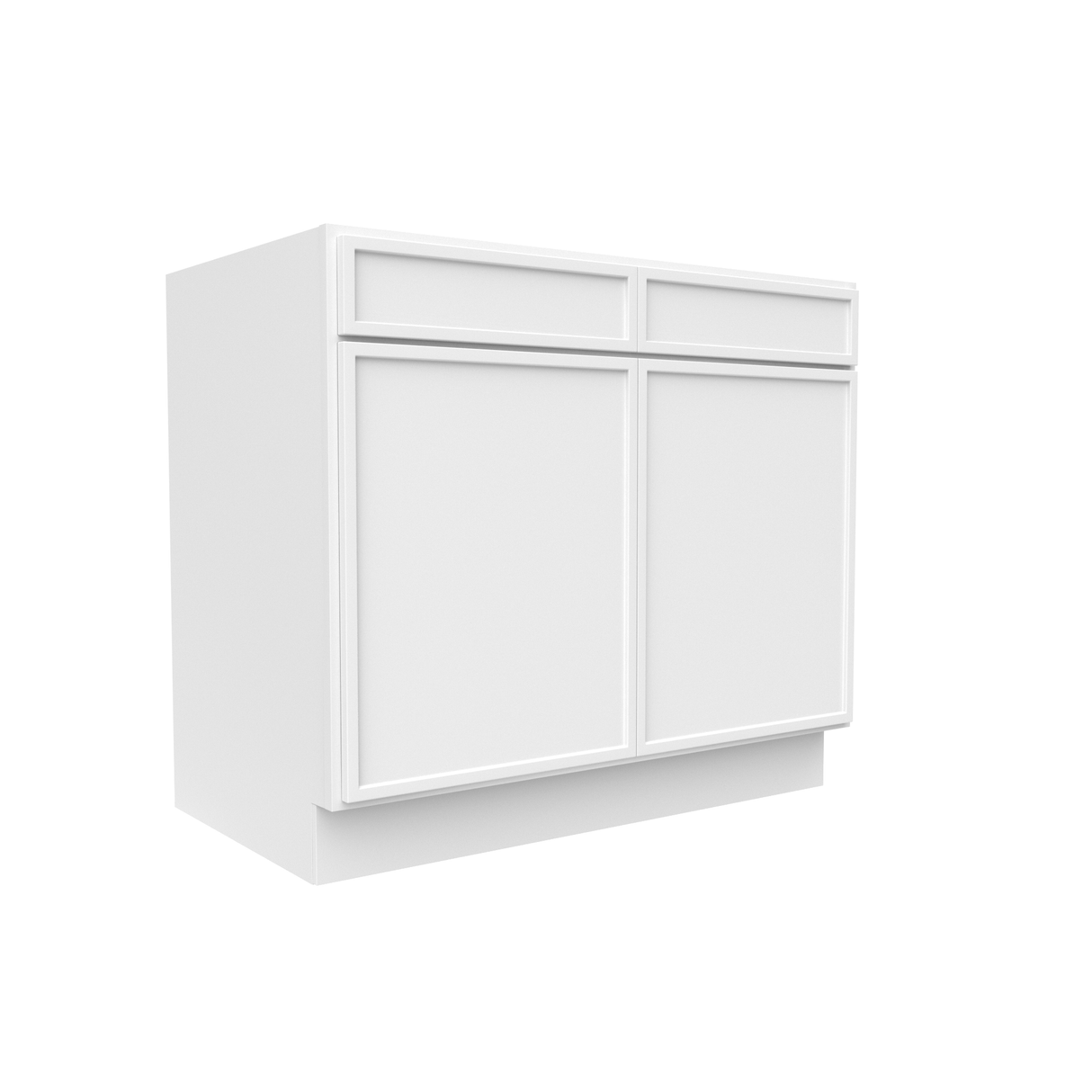 Slim Shaker Oatmeal - 39 Inch Sink Base Cabinet - 39" Width x 34.5" Height x 24" Depth