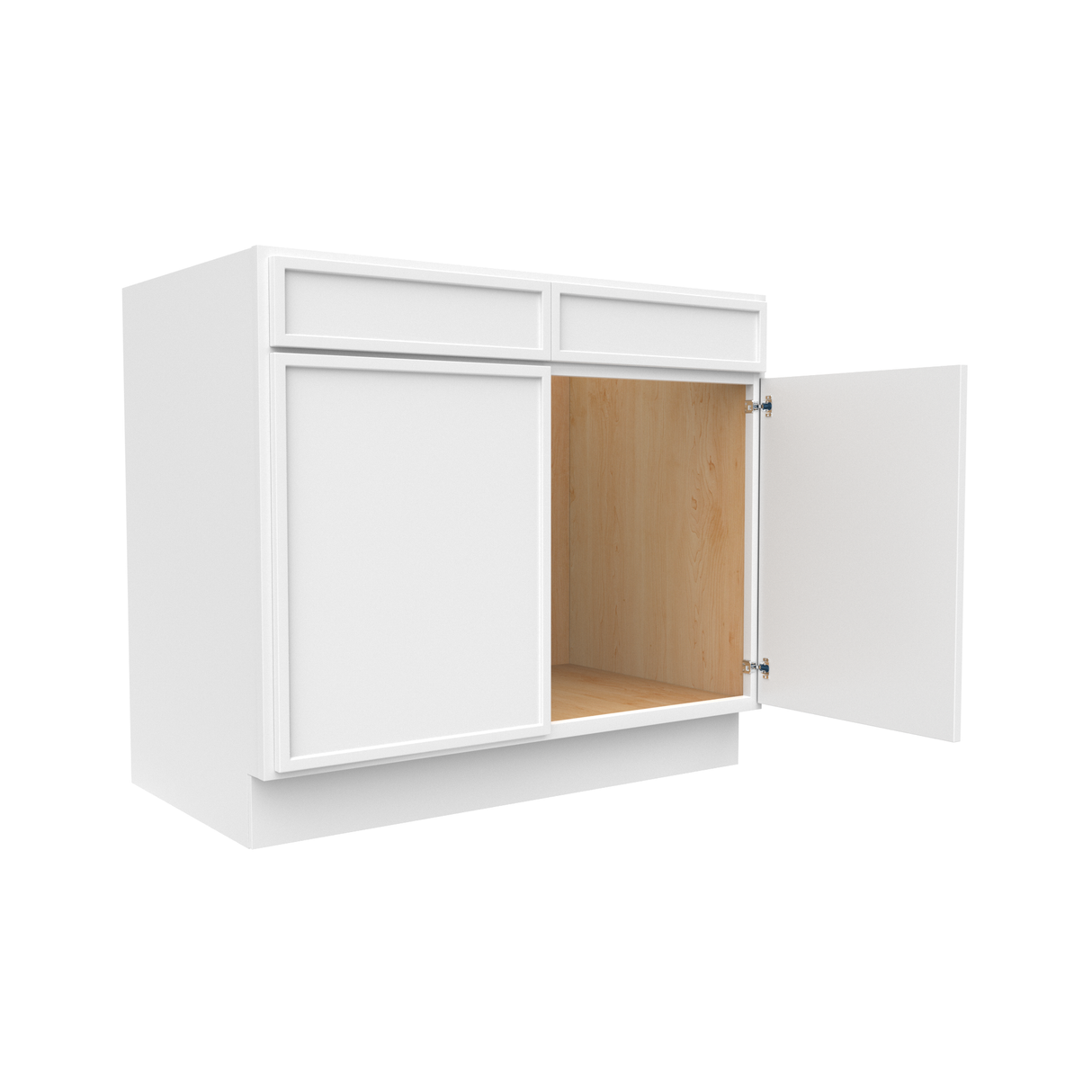 Slim Shaker Oatmeal - 39 Inch Sink Base Cabinet - 39" Width x 34.5" Height x 24" Depth