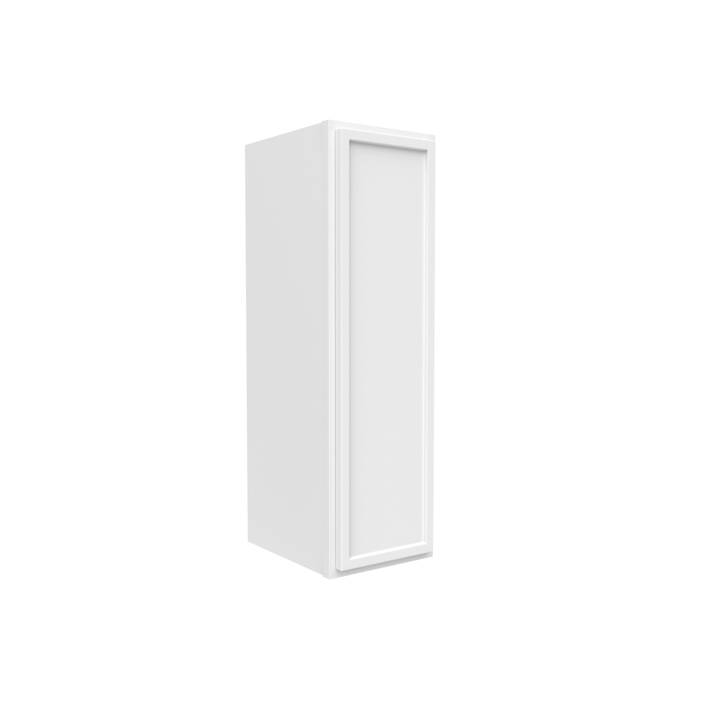 Slim Shaker Oatmeal - 9 Inch Height Single Door Wall Cabinet - 9