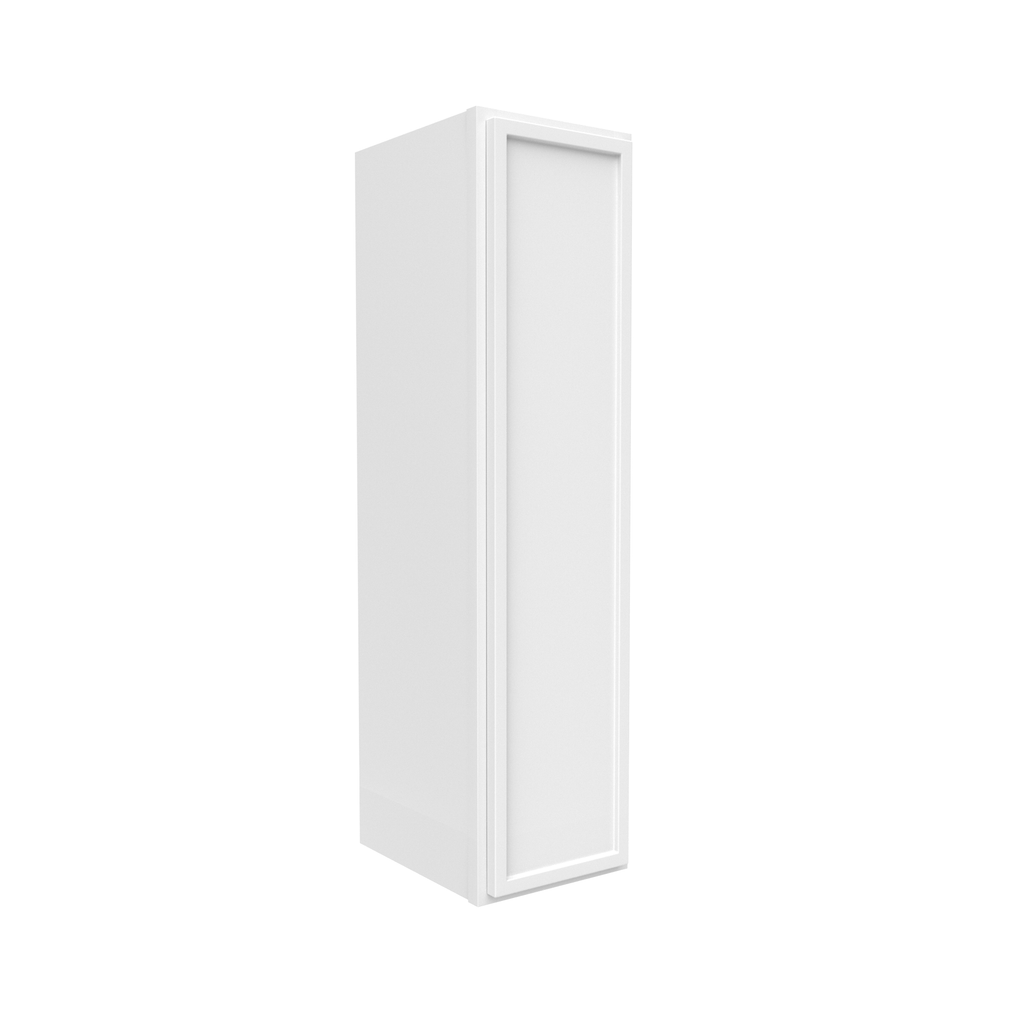 Slim Shaker Oatmeal - 9 Inch Height Single Door Wall Cabinet - 09