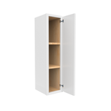 Slim Shaker Oatmeal - 9 Inch Height Single Door Wall Cabinet - 09" Width x 36" Height x 12" Depth