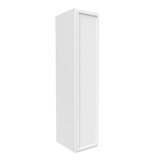 Slim Shaker Oatmeal - 9 Inch Height Single Door Wall Cabinet - 09" Width x 42" Height x 12" Depth