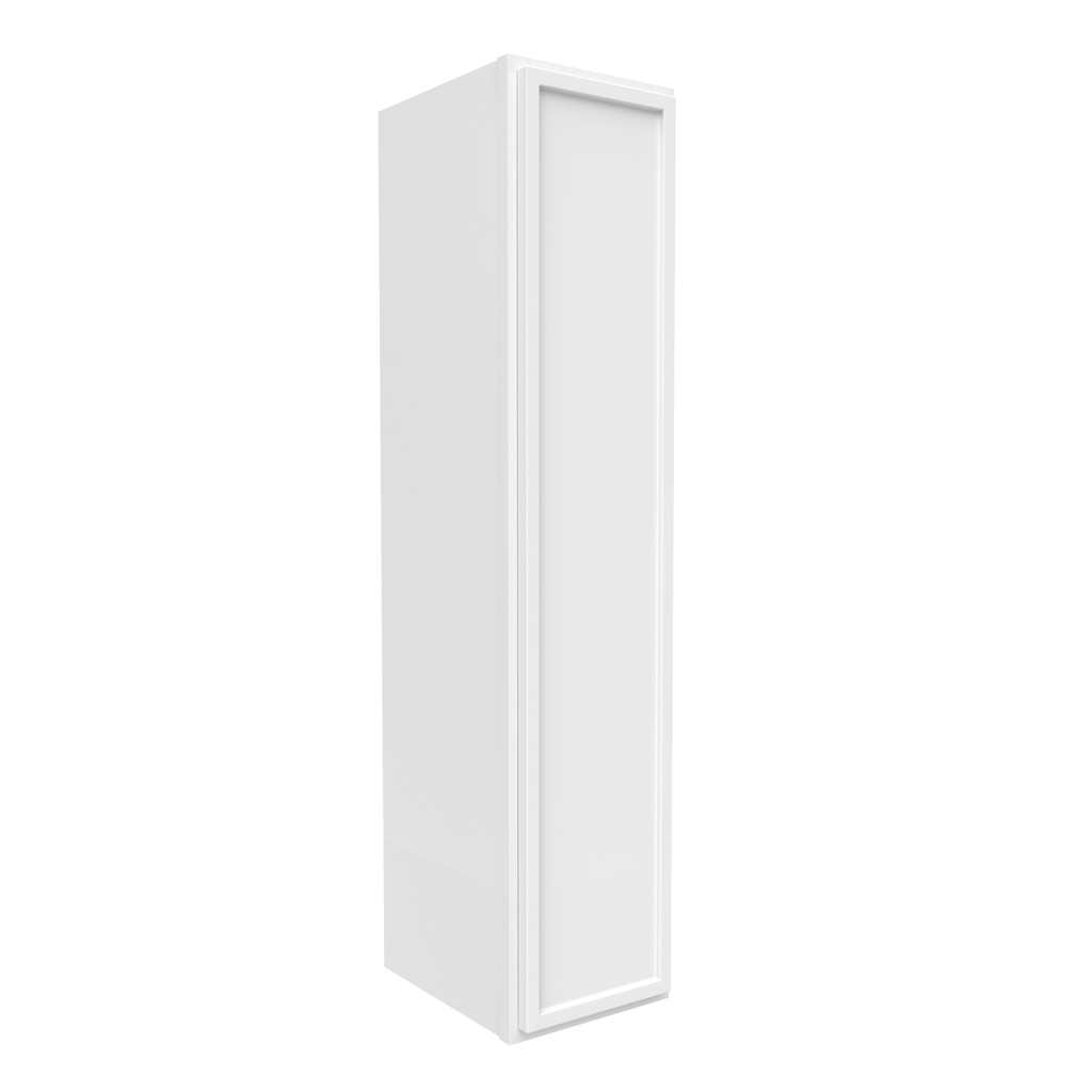 Slim Shaker Oatmeal - 9 Inch Height Single Door Wall Cabinet - 09