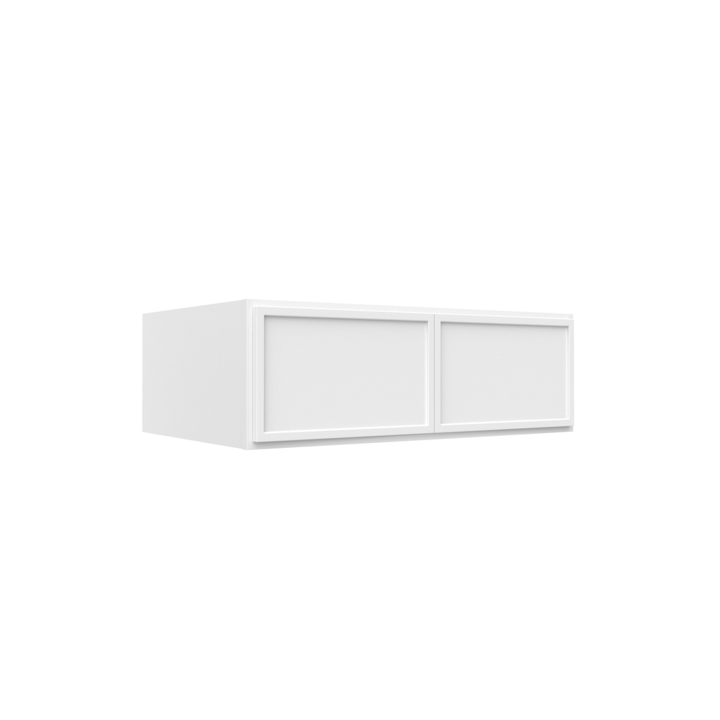Slim Shaker Oatmeal - 36 Inch Deep Double Door Wall Cabinet - 36