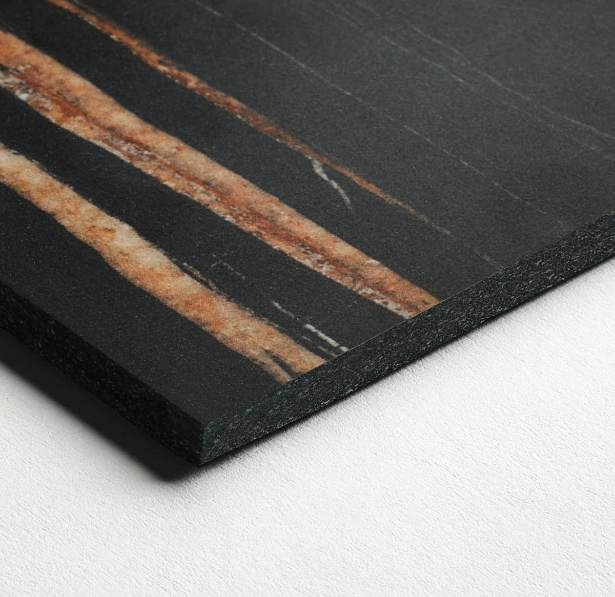 36 x 36 in Majesto Sahara Noir Polished Rectified Colorsync Porcelain Tile surface