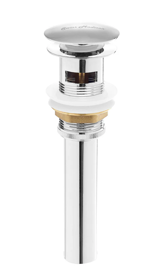 Residential Pop Up Sink Drain 1.75 - Chrome