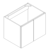 Liberty Shaker White - 36 Inch Vanity Sink Base Cabinet - 36" Width x 22.75" Height x 21" Depth
