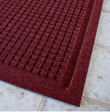 WaterGuard Classic Entrance Mat - 3' x 4' -Black - For Heavy Traffic - Gripper Backing For smooth Tile Surfaces