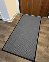 WaterGuard Classic Entrance Mat - 3' x 4' -Black - For Heavy Traffic - Gripper Backing For smooth Tile Surfaces