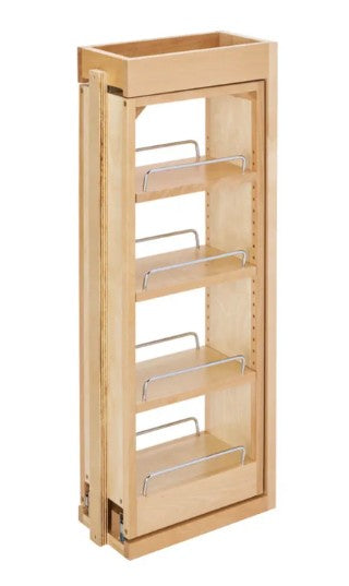 Rev-A-Shelf 6 in. W x 30 in. H Pull-Out Between Cabinet Wall Filler - 432-WF-6C