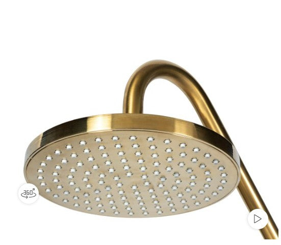 Kauai Shower System in Brushed Gold – 1011 BG-1.8GPN