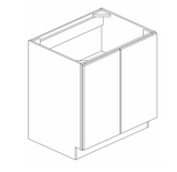 Liberty Shaker Espresso - 24 Inch Full Height Double Door Base Cabinet - 24" Width x 34.5" Height x 24" Depth