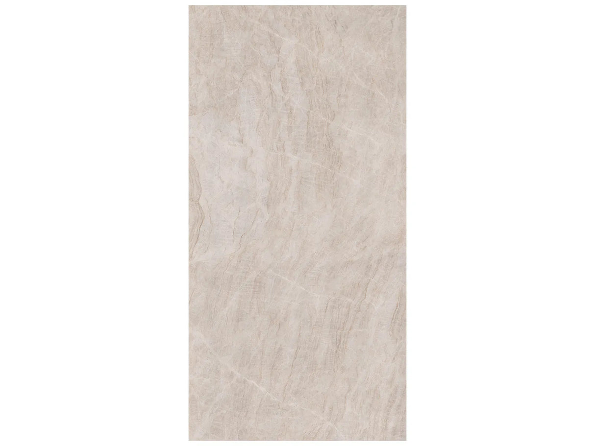 64 x 127 in Taj Mahal Block 36 Bookmatch Cut Honed Colorsync Sintered Slab 12 mm