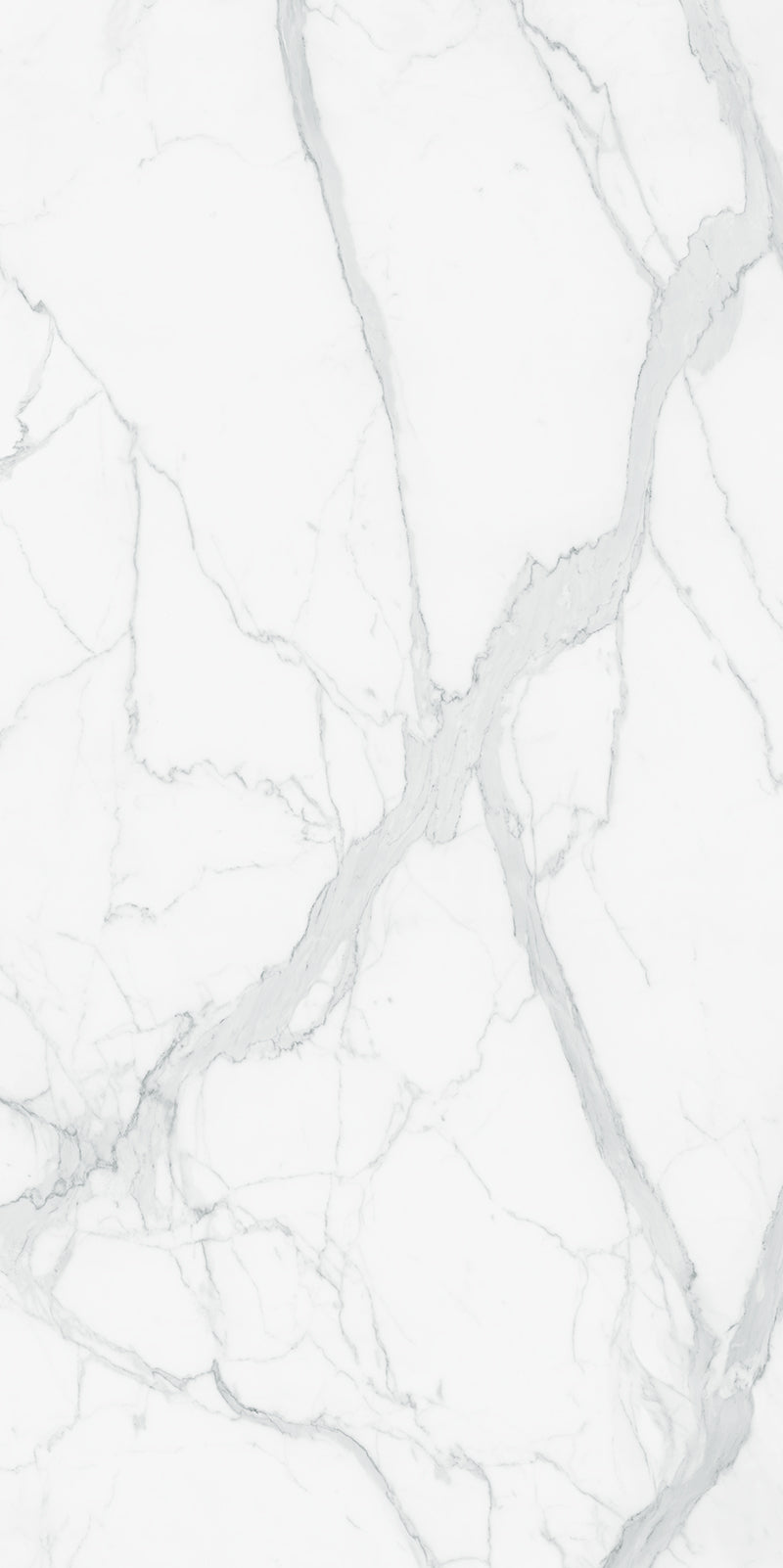 63 x 126 in Majesto Statuario Block 16 Bookmatch Cut Polished 6 mm, full slab face
