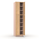 Liberty Shaker Karamel - 24 Inch Double Door Pantry Tall Cabinet - 24" Width x 96" Height x 24" Depth