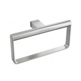 Ivanees 4-Piece Bathroom Accessories Set in Chrome Finish – Stainless Steel Robe Hook, Towel Ring, Toilet Paper Holder & Towel Bar