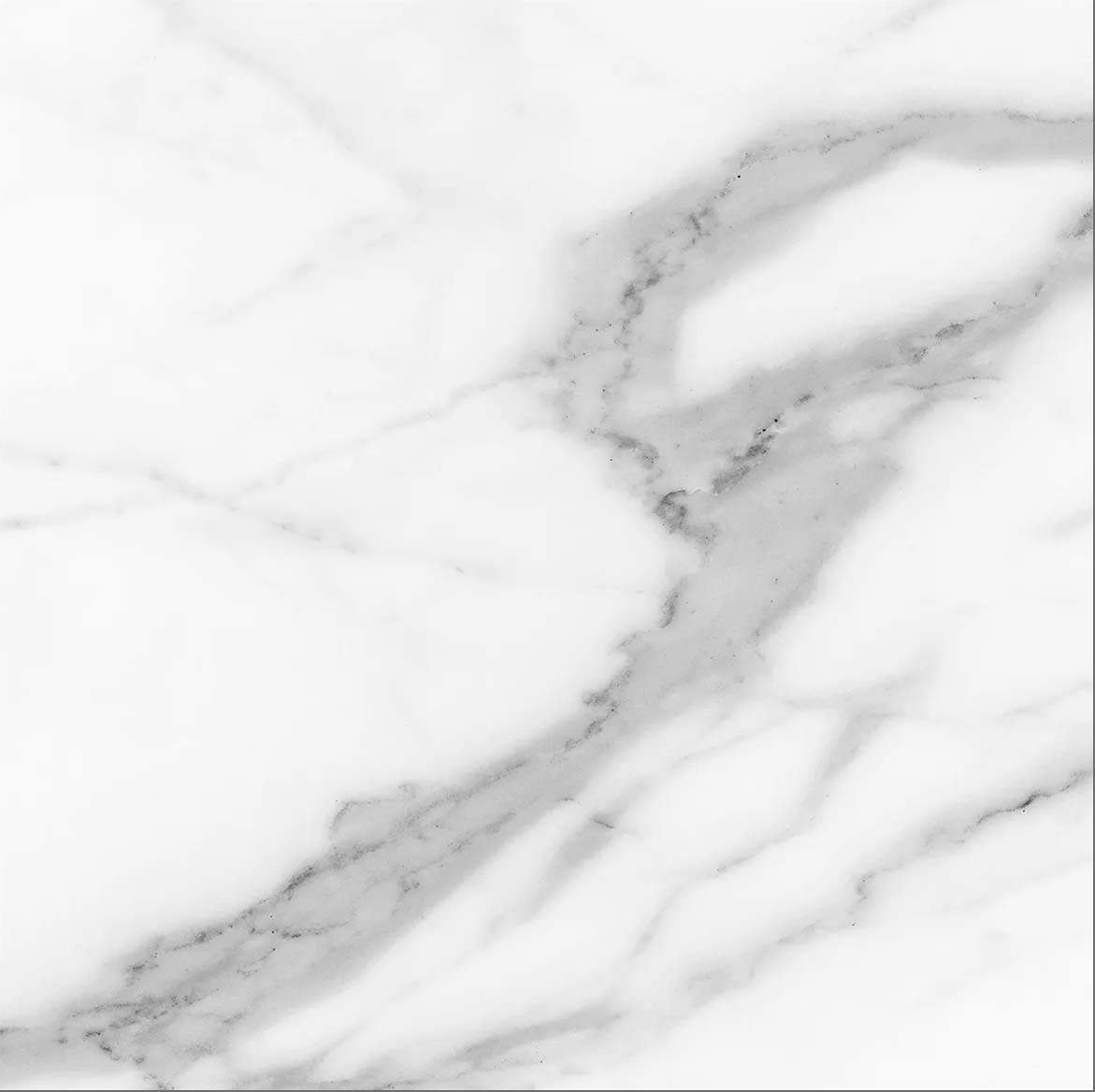 20 x 20 in Lumino Statuario Matte Pressed Glazed Porcelain Tile