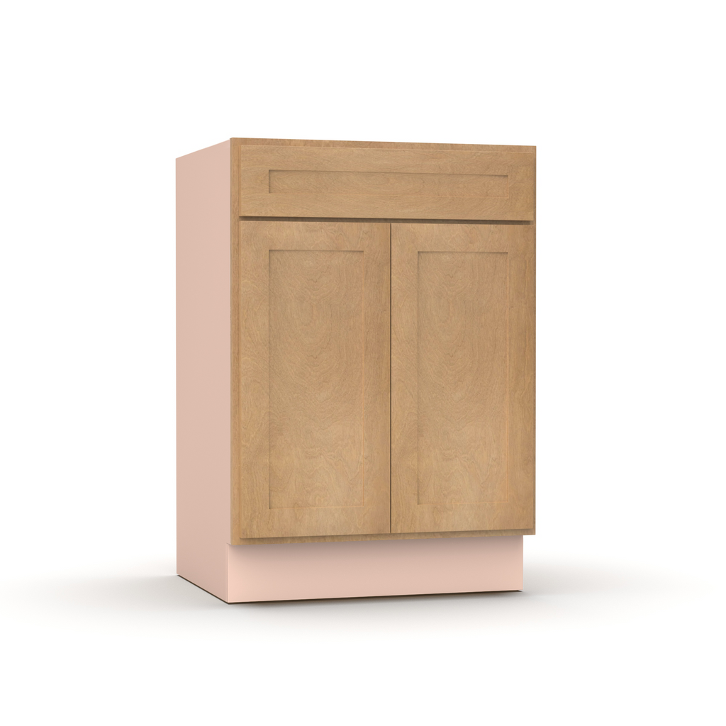 Liberty Shaker Karamel - 24 Inch Vanity Sink Base Cabinet - 24
