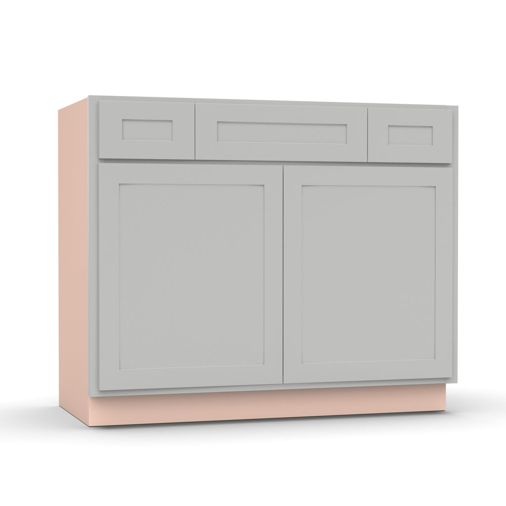 Liberty Shaker Ashen - 42 Inch Vanity Consoles Cabinet - 42