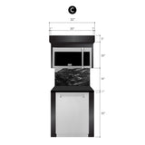 ZLINE 2-36" Chimney Extensions for 10 ft. to 12 ft. Ceilings (2PCEXT-ALP70WL)