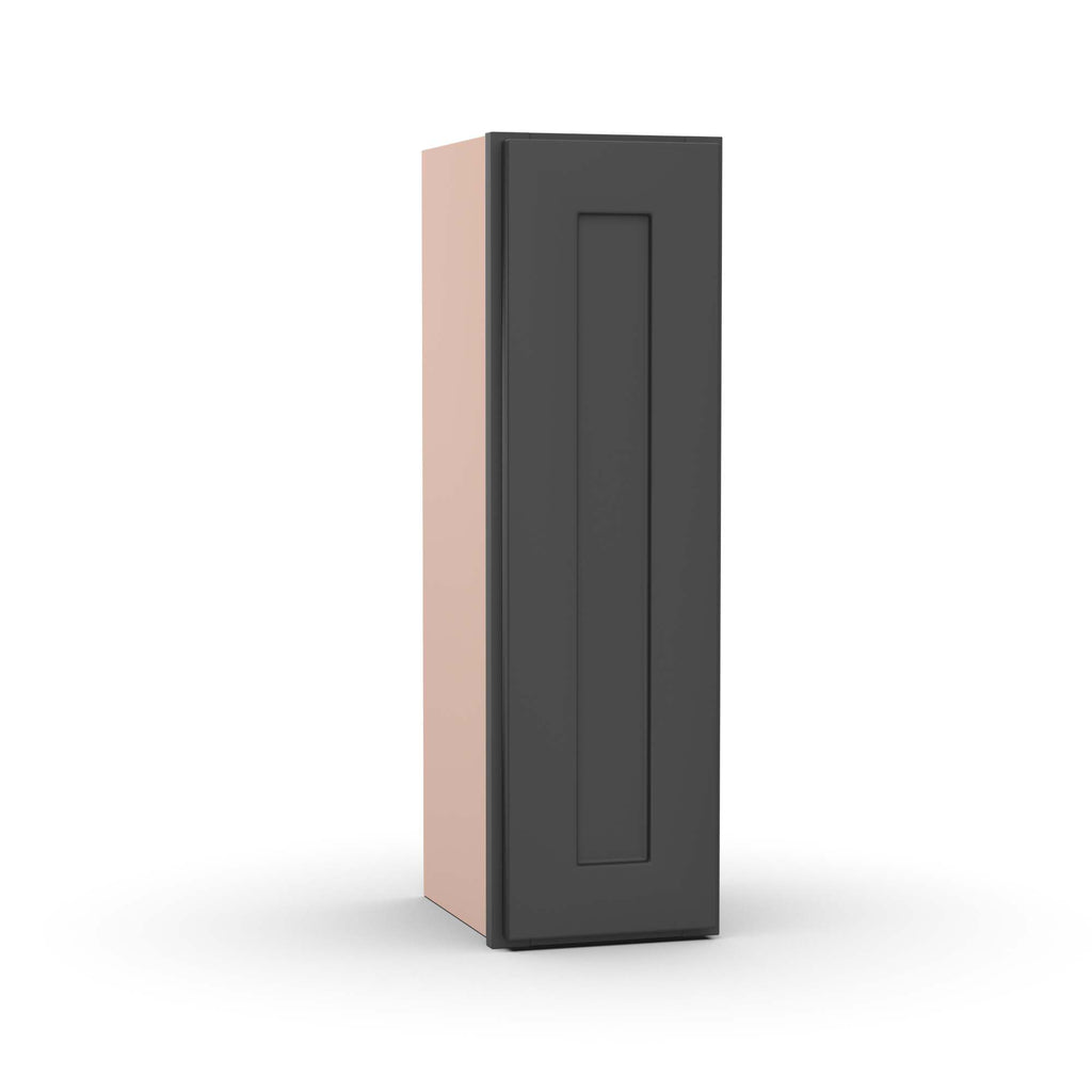 Liberty Shaker Grey - 9 Inch Height Single Door Wall Cabinet - 9