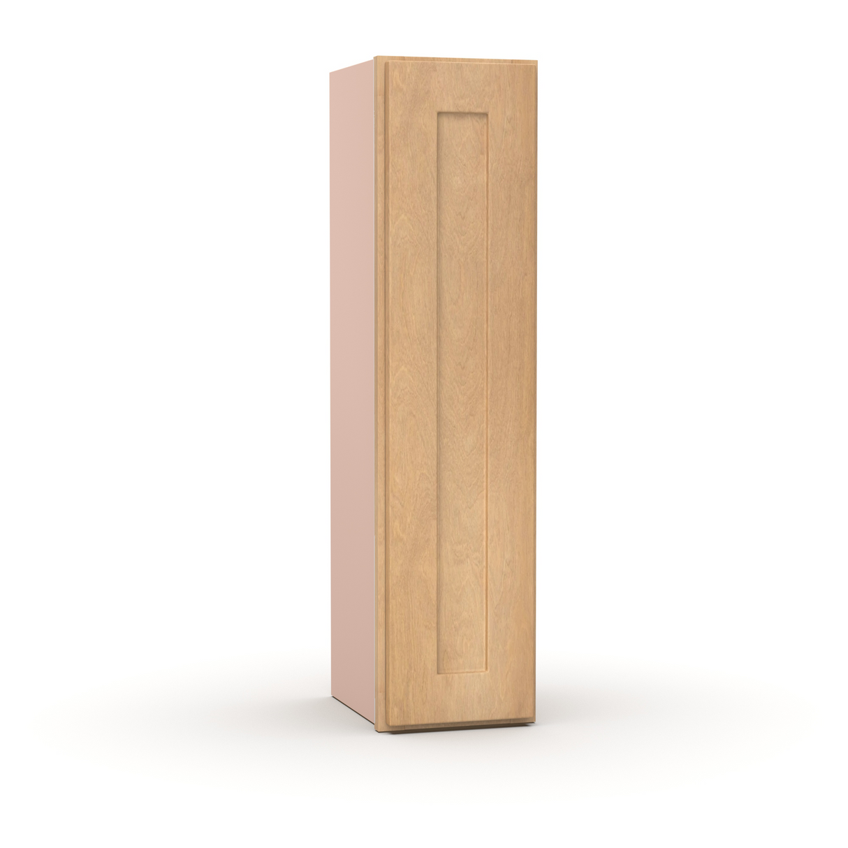 Liberty Shaker Karamel - 9 Inch Height Single Door Wall Cabinet - 09" Width x 36" Height x 12" Depth