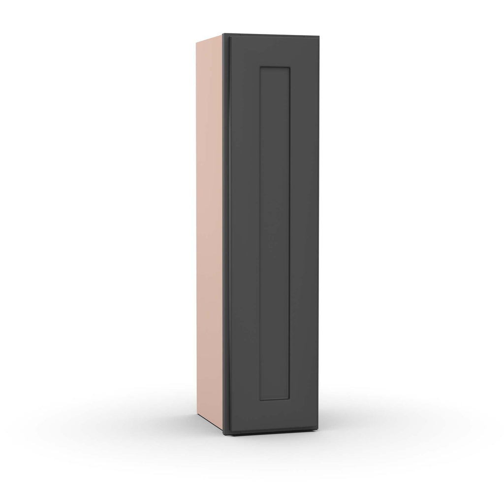 Liberty Shaker Grey - 9 Inch Height Single Door Wall Cabinet - 09