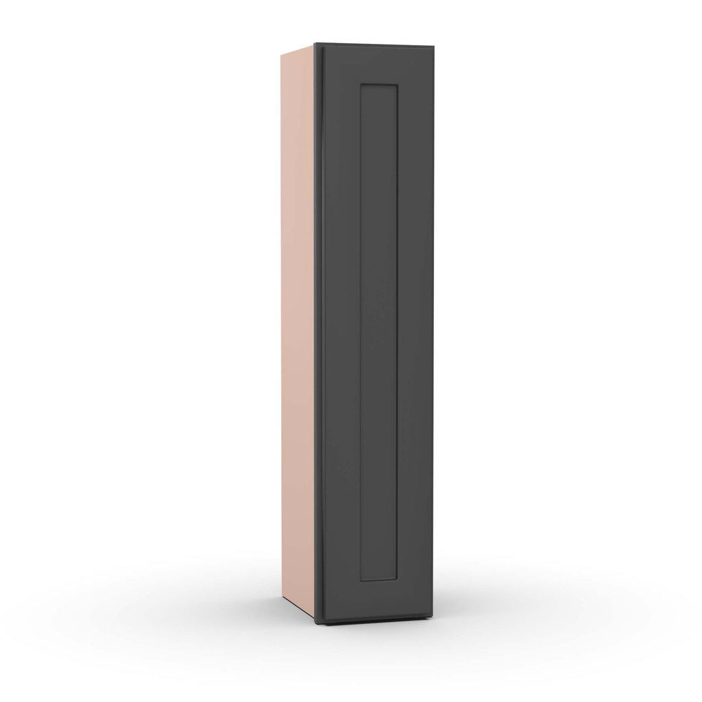 Liberty Shaker Grey - 9 Inch Height Single Door Wall Cabinet - 09