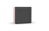 RTA - Liberty Shaker Grey - Single Door Wall Cabinets - 12"W x 12"H x 12"D