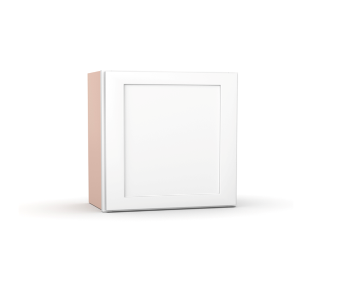 Liberty Shaker White Single Door Wall Cabinet - 12