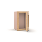 Liberty Shaker Karamel - 12 Inch Height Single Door Wall Cabinet - 12" Width x 18" Height x 12" Depth