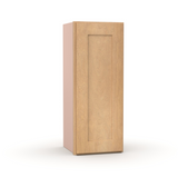 Liberty Shaker Karamel - 12 Inch Height Single Door Wall Cabinet - 12" Width x 30" Height x 12" Depth