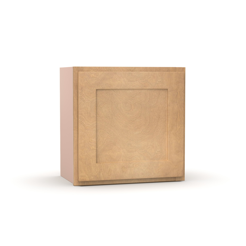 Liberty Shaker Karamel - 18 Inch Height Single Door Wall Cabinet - 18
