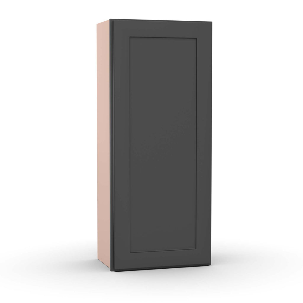 Liberty Shaker Grey - 18 Inch Height Single Door Wall Cabinet - 18