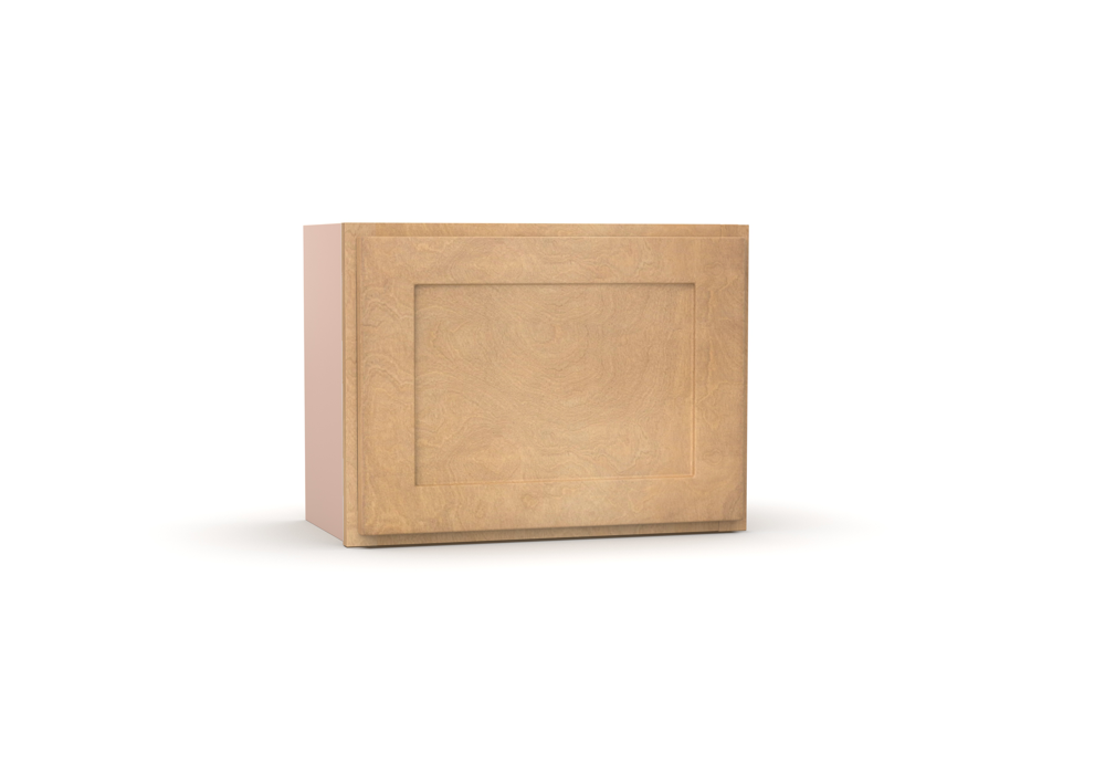 RTA - Liberty Shaker Karamel - Single Door Wall Cabinets - 21"W x 12"H x 12"D
