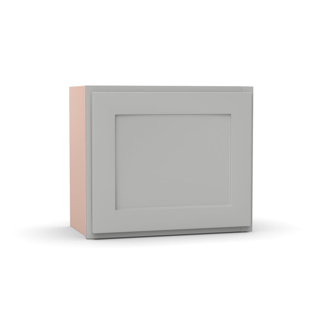 Liberty Shaker Ashen - 21 Inch Height Single Door Wall Cabinet - 21