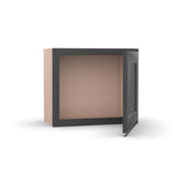 Liberty Shaker Grey - 21 Inch Height Single Door Wall Cabinet - 21" Width x 18" Height x 12" Depth