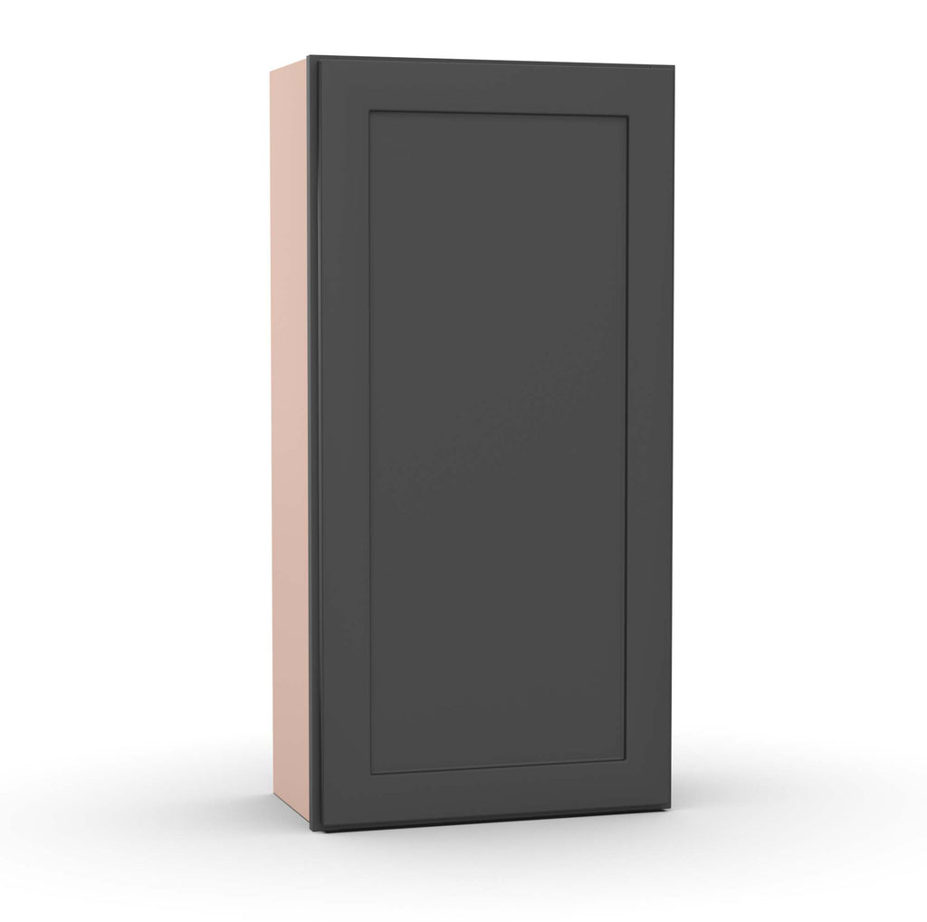 Liberty Shaker Grey - 21 Inch Height Single Door Wall Cabinet - 21