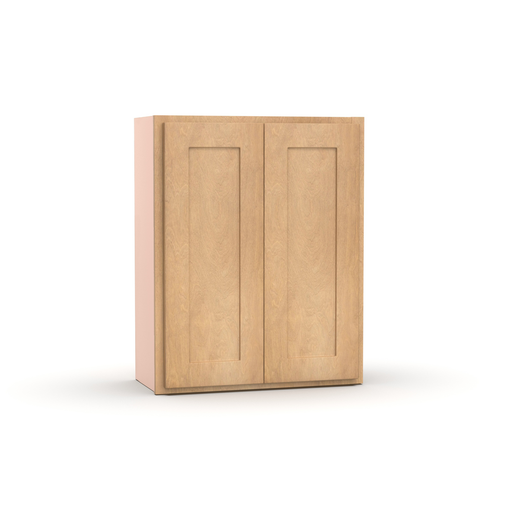 Liberty Shaker Karamel - 24 Inch Height Double Door Wall Cabinet - 24