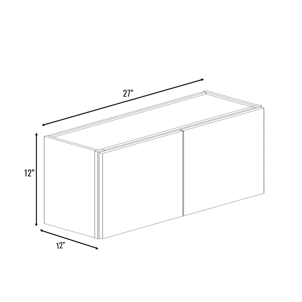 RTA - Avalon Ashen - Double Door Wall Cabinets - 27