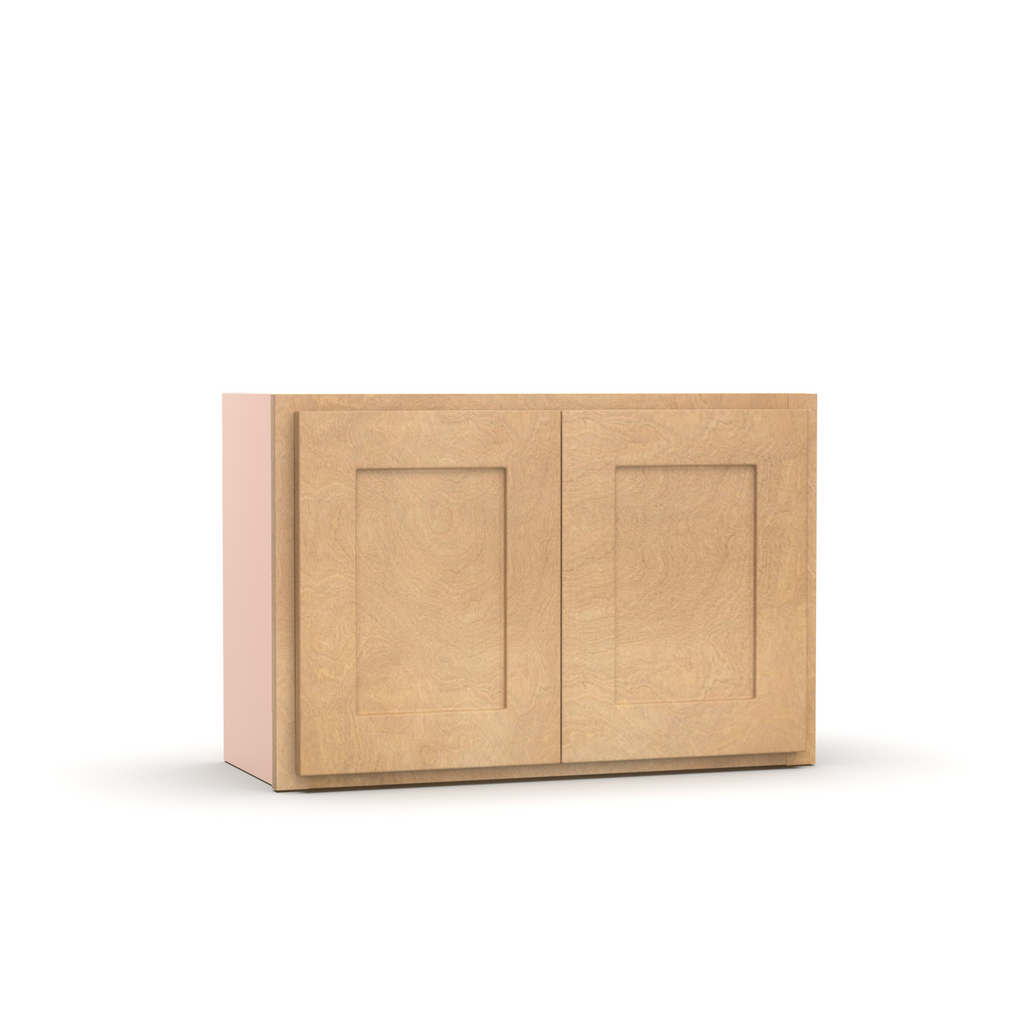 Liberty Shaker Karamel - 27 Inch Height Double Door Wall Cabinet - 27