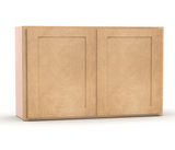 Liberty Shaker Karamel - 30 Inch Height Double Door Wall Cabinet - 30" Width x 21" Height x 12" Depth