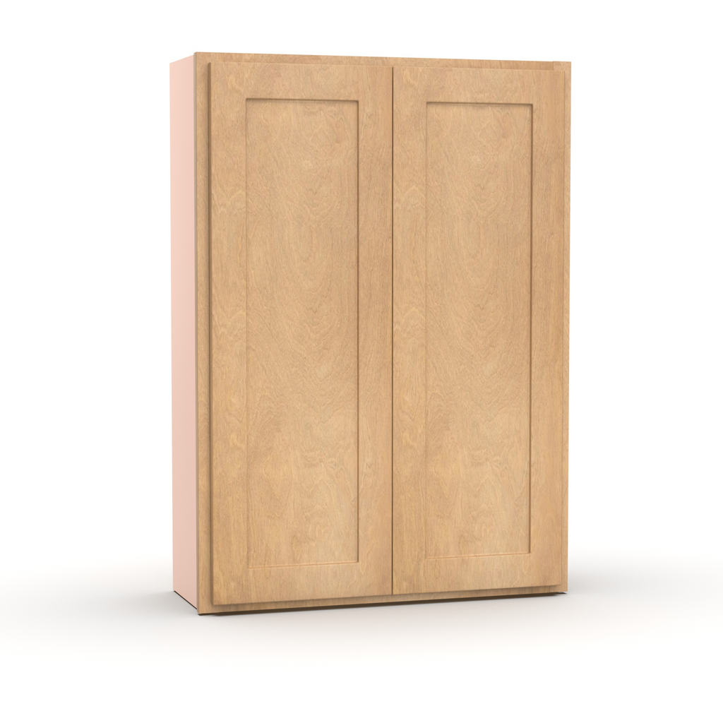 Liberty Shaker Karamel - 30 Inch Height Double Door Wall Cabinet - 30