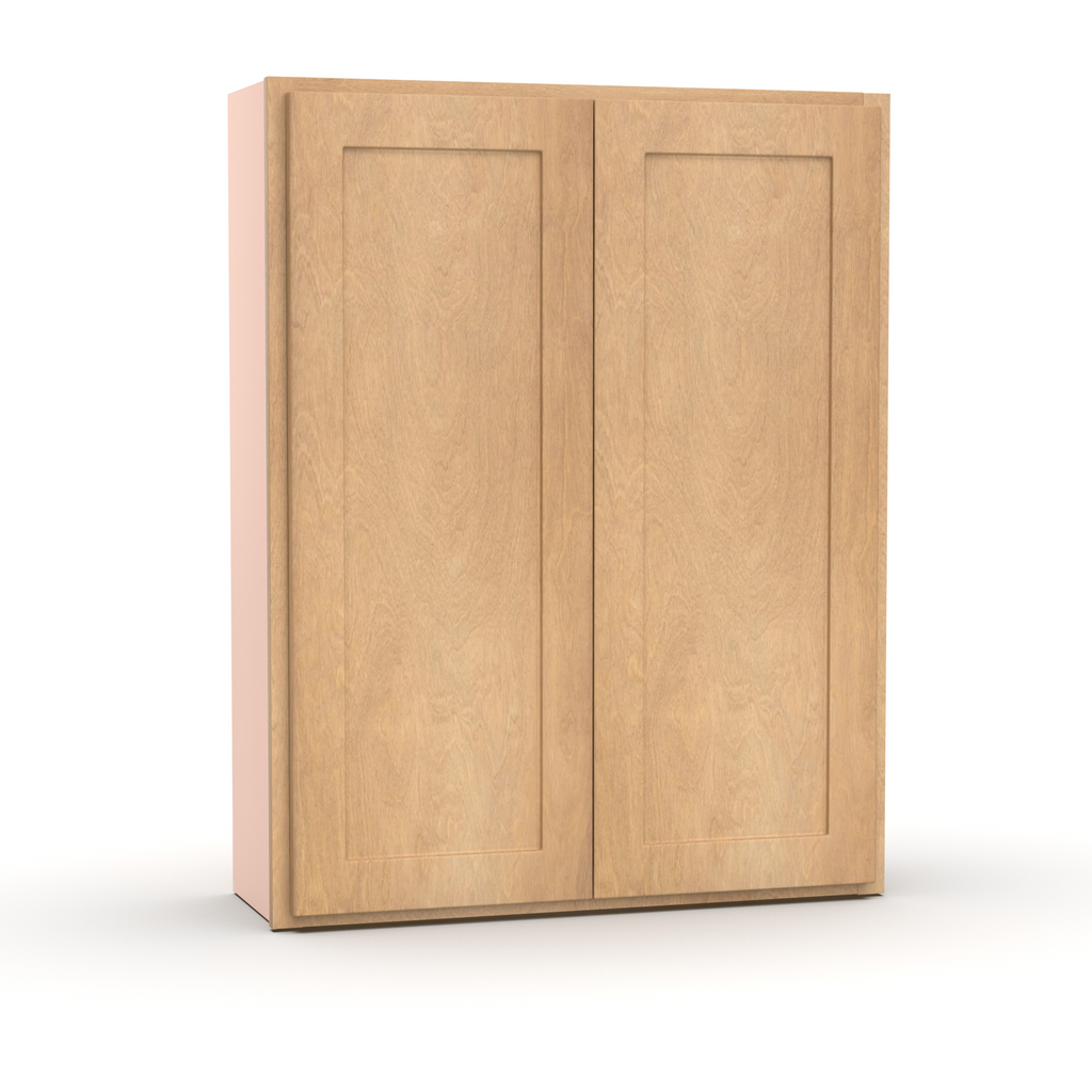 Liberty Shaker Karamel - 33 Inch Height Double Door Wall Cabinet - 33
