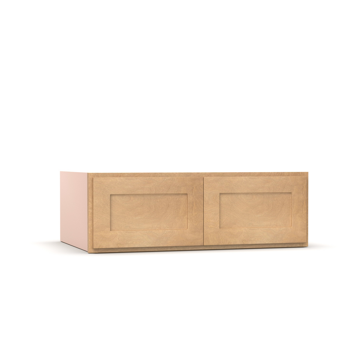 Liberty Shaker Karamel - 36 Inch Deep Double Door Wall Cabinet - 36" Width x 12" Height x 24" Depth
